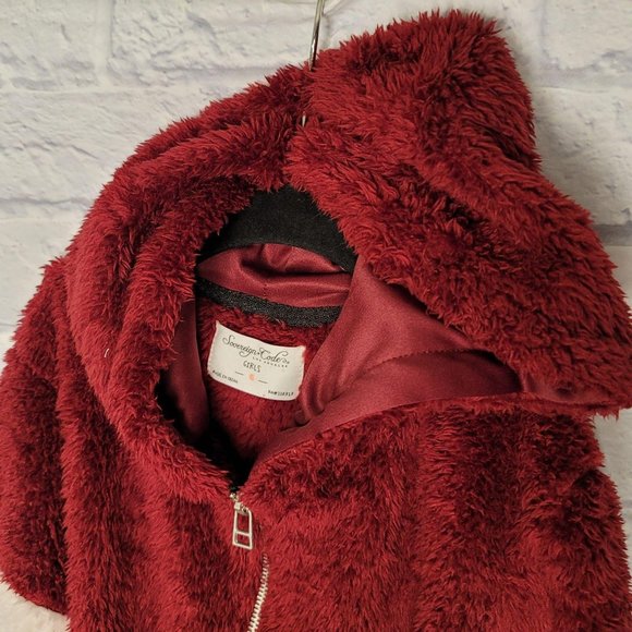 Sovereign Code Cassia Faux Fur Zip Hooded Jacket - Picture 5 of 5